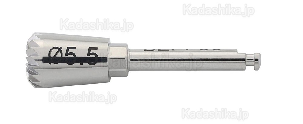 インプラント ET ボーンプロファイラー＆ガイドスクリュー 4.0 4.5 5.0 5.5 6.0 (Hiossen OSSTEMスタイル)